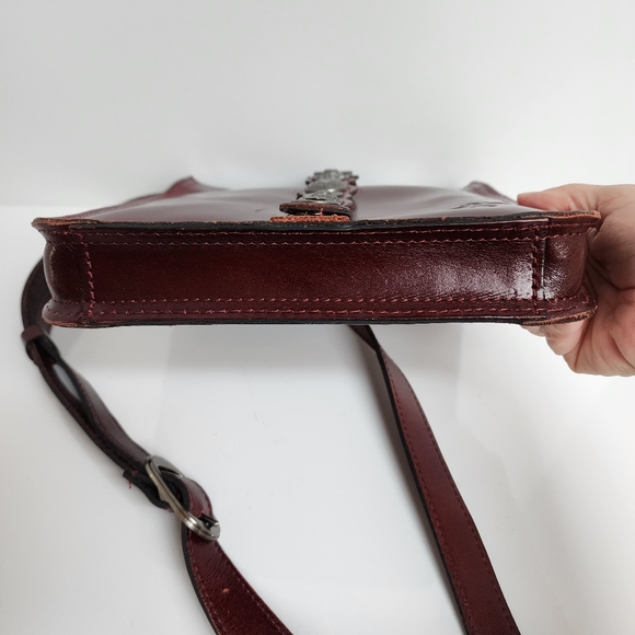 PATRICIA NASH RENAISSANCE COIN VENEZIA LEATHER CROSSBODY - Picture 6 of 12